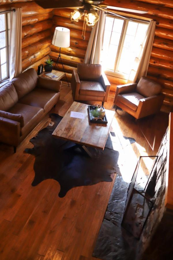 Historic Log Cabin #14 At Horse Creek Resort Rapid Stadt Exterior foto
