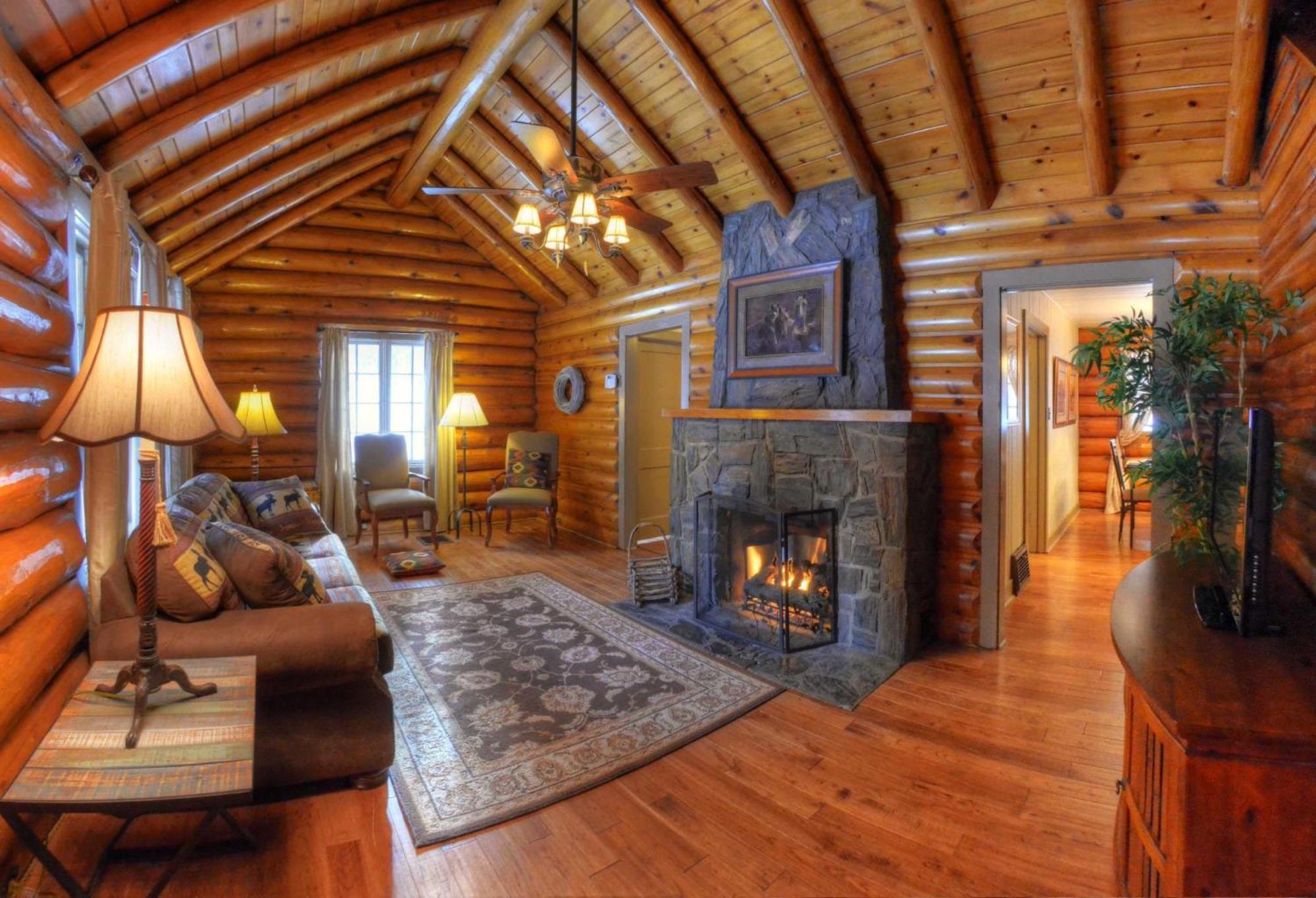 Historic Log Cabin #14 At Horse Creek Resort Rapid Stadt Exterior foto